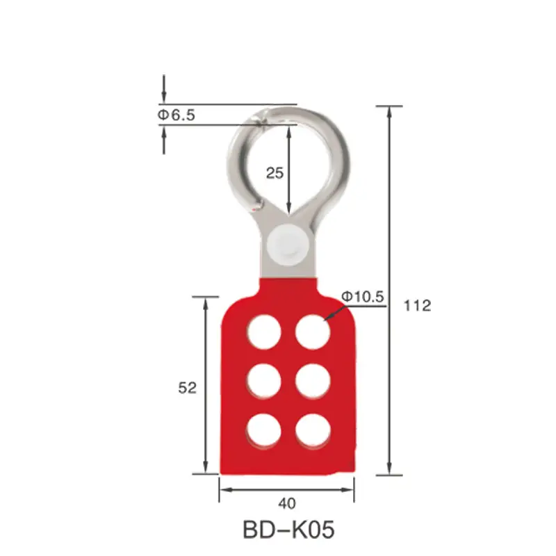 Steel Lockout Hasp