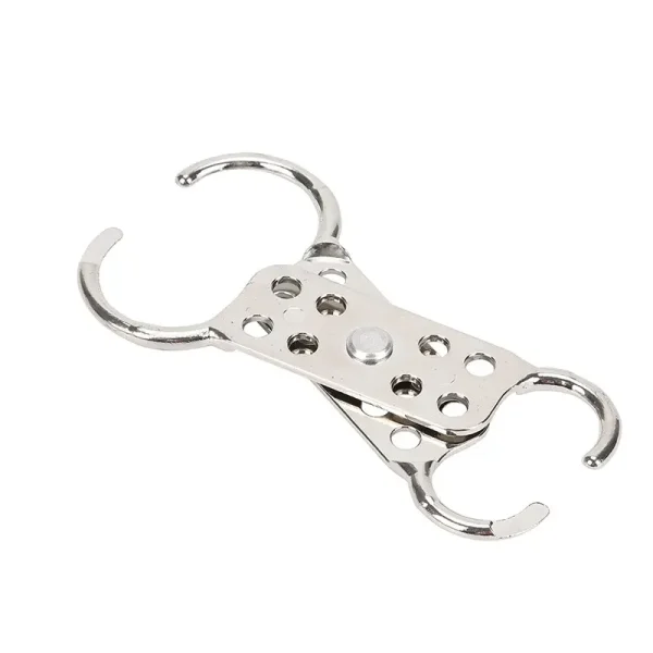 Dual Jaw Clearance Aluminum Lockout Hasp - Image 3