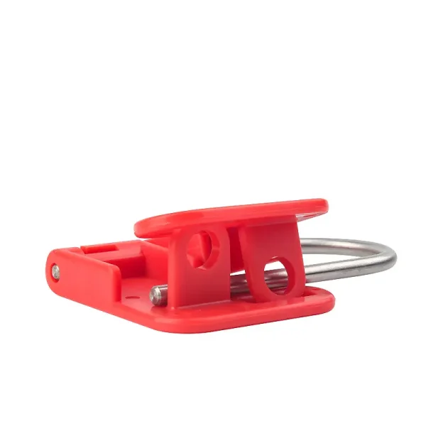 Stainless steel Hasp with Red Plastic Handle, 1n (27mm) Jaw Clearance - Image 4