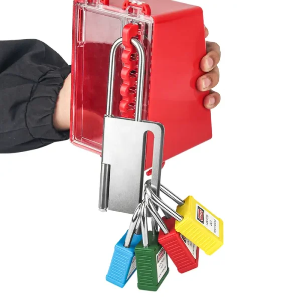 Heavy Duty Pry Proof Lockout Hasp with 27mm Jaw Clearance - Image 10