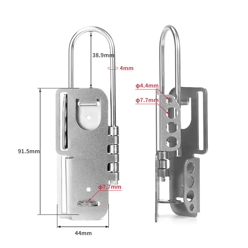 Stainless Steel lockout hasp