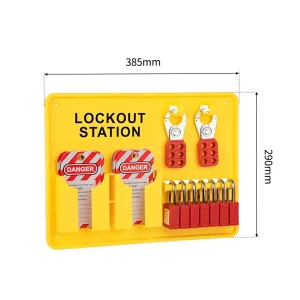 lockout station board