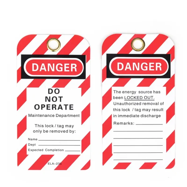 Lockout Tagout Tags - Image 2