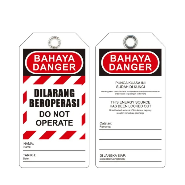 Lockout Tagout Tags - Image 5