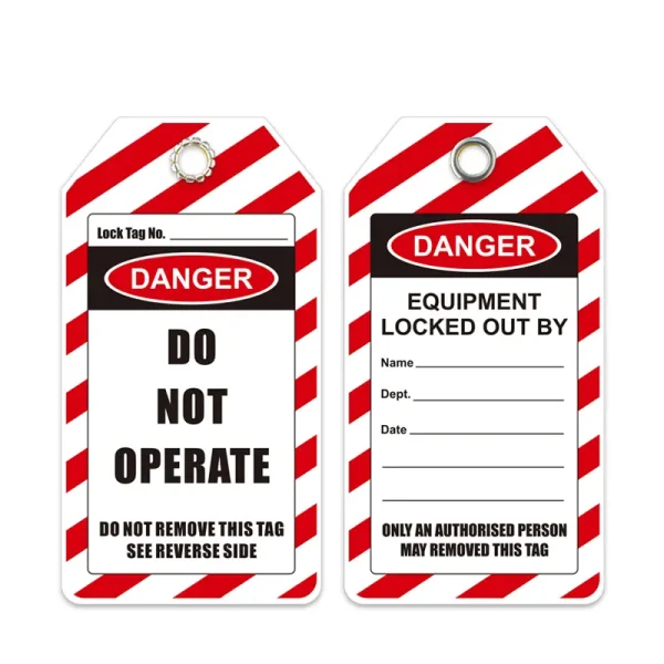 Lockout Tagout Tags - Image 6