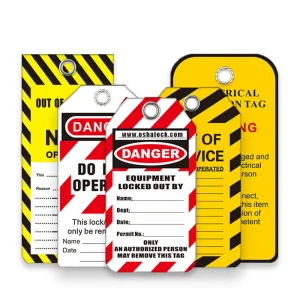Lockout Tagout Tags
