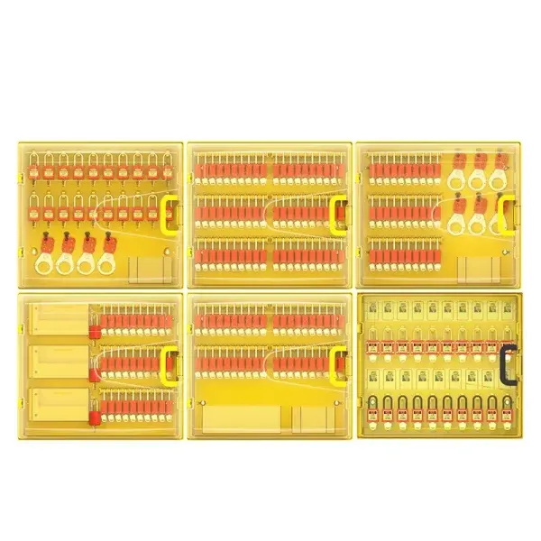 Visual lockout/tagout station