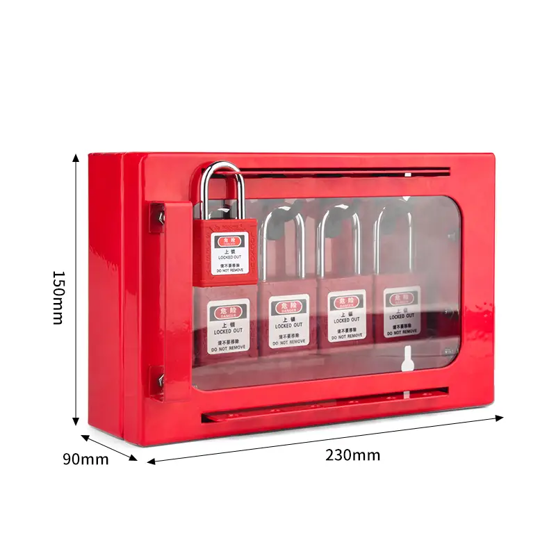 Metal Wall Mounted Group Lockout Boxes