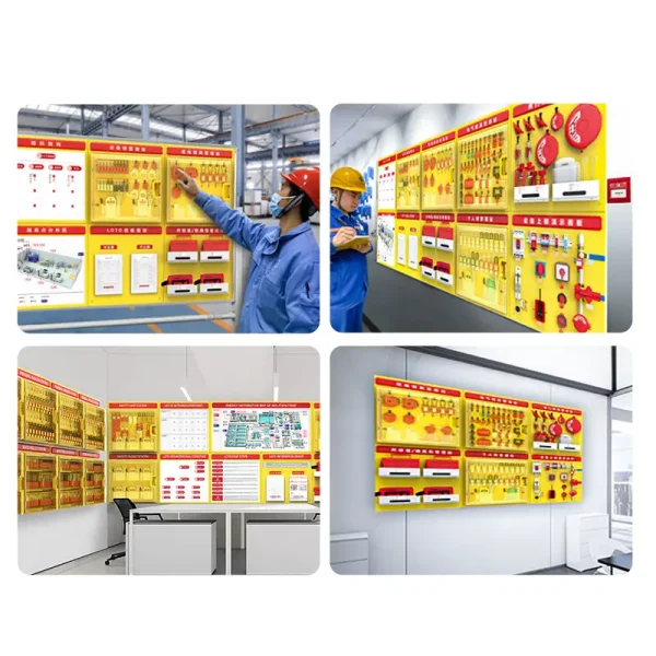 Visual lockout/tagout management board - Image 4