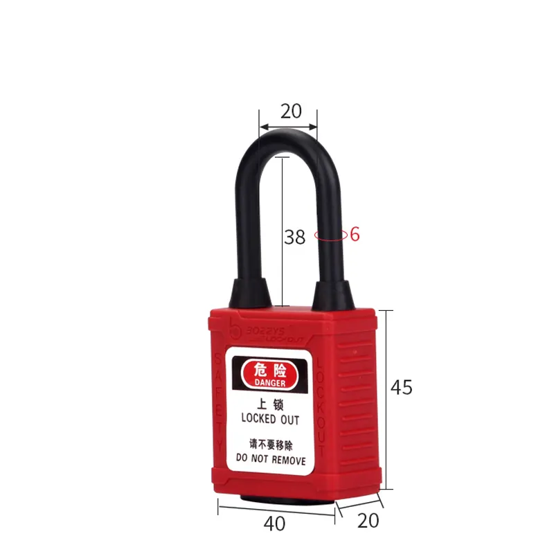 Dust-proof loto Insulated Padlocks