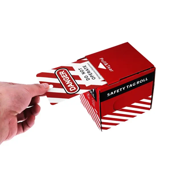 Safety Tags-On-A-Roll -200 Tags - Image 4