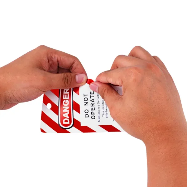 Safety Tags-On-A-Roll -200 Tags - Image 6